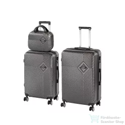   Leziter TraveLux Pro XVII gurulós bőrönd szett szürke LTRPBS-XVII-GR