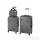 Leziter TraveLux Pro XVII gurulós bőrönd szett szürke LTRPBS-XVII-GR