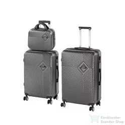   Leziter TraveLux Pro XX gurulós bőrönd szett szürke LTRPBS-XX-GR