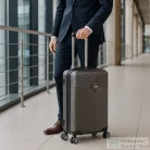 Leziter TraveLux Pro XXI gurulós bőrönd szett szürke LTRPBS-XXI-GR