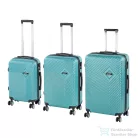 Leziter TraveLux Pro XXII gurulós bőrönd szett lagúnakék LTRPBS-XXI-LK
