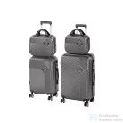 Leziter TraveLux Pro XXII gurulós bőrönd szett szürke LTRPBS-XXII-GR
