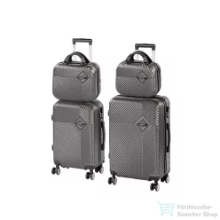   Leziter TraveLux Pro XXII gurulós bőrönd szett szürke LTRPBS-XXII-GR