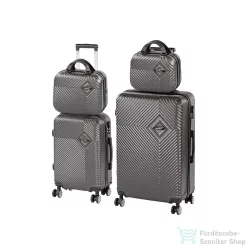   Leziter TraveLux Pro XXIII gurulós bőrönd szett szürke LTRPBS-XXIII-GR