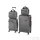 Leziter TraveLux Pro XXIII gurulós bőrönd szett szürke LTRPBS-XXIII-GR