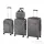Leziter TraveLux Pro XXIV gurulós bőrönd szett szürke LTRPBS-XXIV-GR