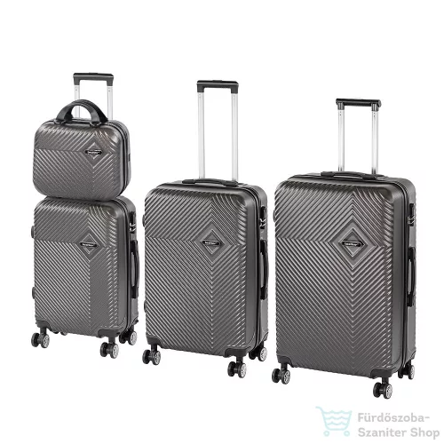 Leziter TraveLux Pro XXV gurulós bőrönd szett szürke LTRPBS-XXV-GR