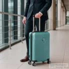 Leziter TraveLux Pro XXV gurulós bőrönd szett lagúnakék LTRPBS-XXV-LK