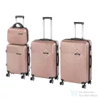 Leziter TraveLux Pro XXV gurulós bőrönd szett rosegold LTRPBS-XXV-RG