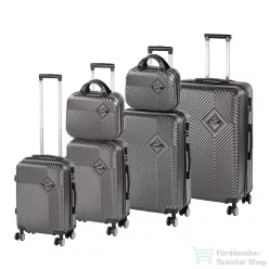   Leziter TraveLux Pro XXXXXIV gurulós bőrönd szett szürke LTRPBS-XXXXXIVGR