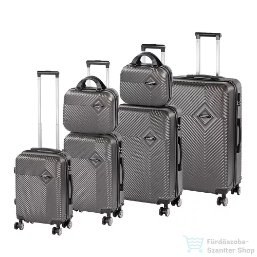 Leziter TraveLux Pro XXXXXIV gurulós bőrönd szett szürke LTRPBS-XXXXXIVGR
