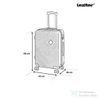Leziter TraveLux Pro XXXXXIV gurulós bőrönd szett rosegold LTRPBS-XXXXXIVRG