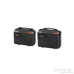 Leziter TraveLux Urban II bőrönd szett fekete LTRUBS-II-BL