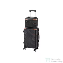   Leziter TraveLux Urban III gurulós bőrönd szett fekete LTRUBS-III-BL