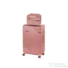 Leziter TraveLux Urban V gurulós bőrönd szett lazacrózsaszín LTRUBS-V-LR
