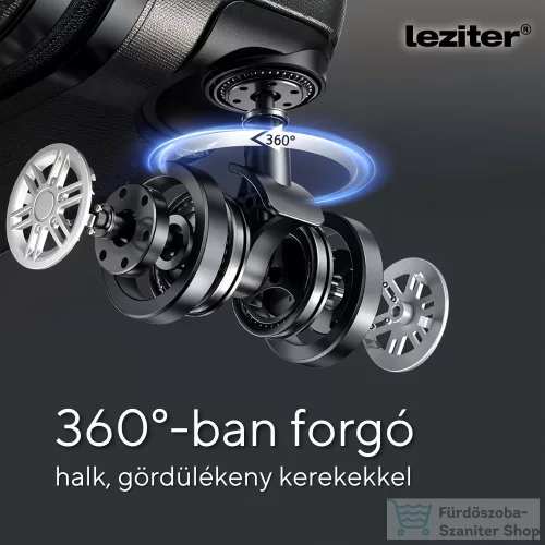 Leziter TraveLux Urban V gurulós bőrönd szett lazacrózsaszín LTRUBS-V-LR