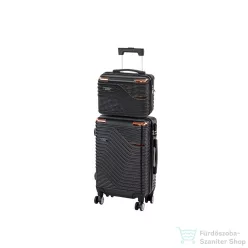   Leziter TraveLux Urban VI gurulós bőrönd szett fekete LTRUBS-VI-BL