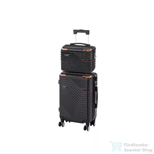 Leziter TraveLux Urban VI gurulós bőrönd szett fekete LTRUBS-VI-BL