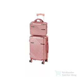   Leziter TraveLux Urban VI gurulós bőrönd szett lazacrózsaszín LTRUBS-VI-LR
