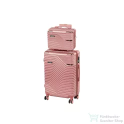   Leziter TraveLux Urban VII gurulós bőrönd szett lazacrózsaszín LTRUBS-VII-LR