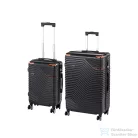 Leziter TraveLux Urban X gurulós bőrönd szett fekete LTRUBS-X-BL