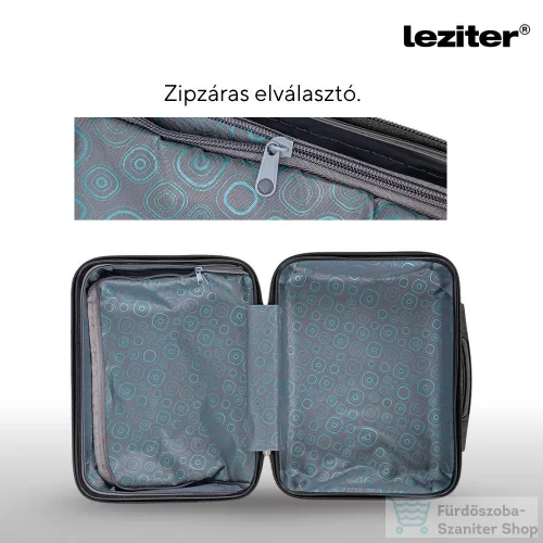 Leziter TraveLux Urban X gurulós bőrönd szett lazacrózsaszín LTRUBS-X-LR