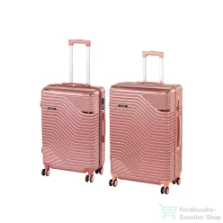 Leziter TraveLux Urban XI gurulós bőrönd szett rosegold LTRUBS-XI-RG