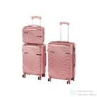 Leziter TraveLux Urban XVIII gurulós bőrönd szett rosegold LTRUBS-XVIII-RG