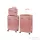 Leziter TraveLux Urban XX gurulós bőrönd szett rosegold LTRUBS-XX-RG