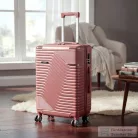 Leziter TraveLux Urban XX gurulós bőrönd szett rosegold LTRUBS-XX-RG