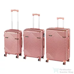Leziter TraveLux Urban XXI gurulós bőrönd szett rosegold LTRUBS-XXI-RG