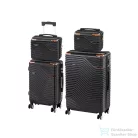 Leziter TraveLux Urban XXIII gurulós bőrönd szett fekete LTRUBS-XXIII-BL
