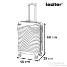 Leziter TraveLux Urban XXIV gurulós bőrönd szett fekete LTRUBS-XXIV-BL