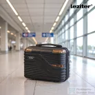 Leziter TraveLux Urban XXV gurulós bőrönd szett fekete LTRUBS-XXV-BL