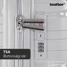 Leziter TraveLux Voyager III gurulós bőrönd szett mályvarózsaszín LTRVBS-III-RG