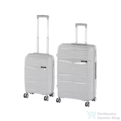   Leziter TraveLux Voyager VI gurulós bőrönd szett szürke LTRVBS-VI-GR