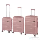 Leziter TraveLux Voyager XI gurulós bőrönd szett mályvarózsaszín LTRVBS-XI-RG