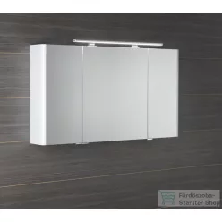   Sapho LUCIE tükrösszekrény, LED világítással, 126x70x17cm, fehér (LU125-0030)