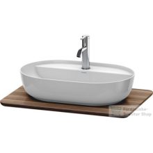   Duravit LUV 688x475 mm-es pult kivágással, American Walnut Solid Wood LU946007777