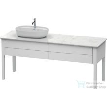   Duravit LUV 1733x570 mm-es 2 fiókos alsószekrény mosdópulthoz,White Satin Matt Lacquer LU9563L3636