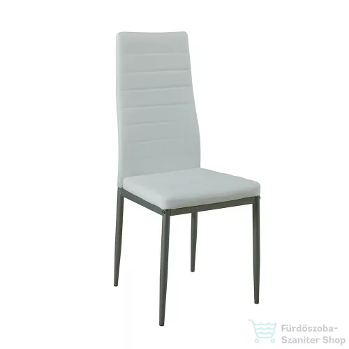 Leziter Mezza 4+1 étkező garnitúra fehér-szürke LUA120B_DA258WG_4