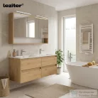 Leziter Luna 120 felső tükrös szekrény winston tölgy LUNA120FWT