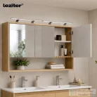 Leziter Luna 120 felső tükrös szekrény winston tölgy LUNA120FWT