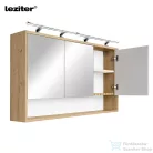 Leziter Luna 120 felső tükrös szekrény winston tölgy LUNA120FWT