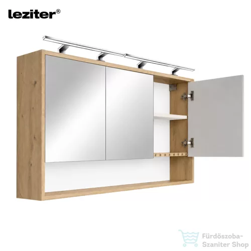 Leziter Luna 120 felső tükrös szekrény winston tölgy LUNA120FWT