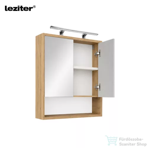 Leziter Luna 60 felső tükrös szekrény winston tölgy LUNA60FWT