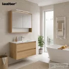 Leziter Luna 80 felső tükrös szekrény winston tölgy LUNA80FWT