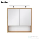 Leziter Luna 80 felső tükrös szekrény winston tölgy LUNA80FWT
