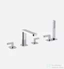 Webert LIVING peremre szerelhető kádcsaptelep, króm LV730401.015