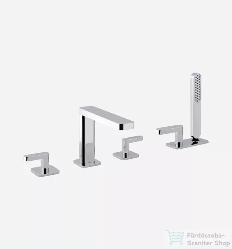 Webert LIVING peremre szerelhető kádcsaptelep, króm LV730401.015